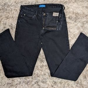 M.i.h. Daily Jean high rise slim leg size 30 marble overdye (dark wash)